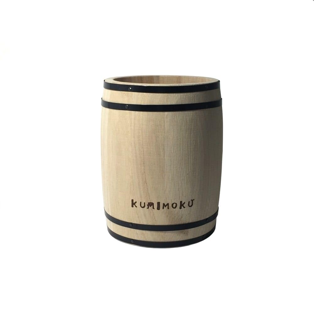 Amazon｜カインズ(CAINZ) Kumimoku コーヒー樽 小 直径9.5cm 高さ12cm